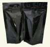 100g Stand Up Pouch with Zip - Solid Black