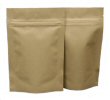 70g Stand Up Pouch with Zip - All Kraft Paper