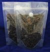 250g Stand Up Pouch Coffee Bags with Valve and Zip - All Clear
