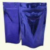 100g Stand Up Pouch with Zip - Solid Blue