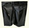 150g Stand Up Pouch with Zip - Solid Black