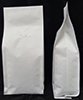 250g Side Gusset Coffee Bags with Valve (Quad Seal) - White Kraft Paper