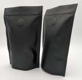 250g Recyclable Stand Up Pouch Coffee Bag - Matte Black