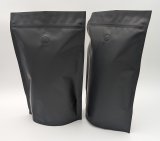 500g Recyclable Stand Up Pouch Coffee Bag - Matte Black