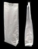 500g Side Gusset Bag - Silver (Foil)