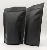 250g Recyclable Stand Up Pouch with Zip - Matte Black