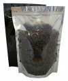 1Kg Stand Up Pouch Coffee Bags with Valve and Zip - Clear/Black
