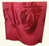 1Kg Stand Up Pouch Coffee Bags with Valve and Zip - Solid Red