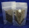 70g Stand Up Pouch Coffee Bags with Valve and Zip - All Clear
