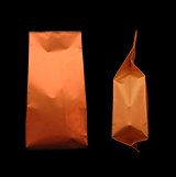 250g Side Gusset Bag (Rear Seam) - Matte Orange