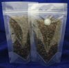 150g Stand Up Pouch Coffee Bags with Valve and Zip - All Clear