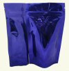 100G SOLID BLUE STAND-UP POUCH WITH VALVE 