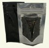 70g Stand Up Pouch with Zip - Clear/Black