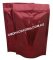 250g Stand Up Pouch Coffee Bags with Valve and Zip - Solid Red