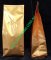 250g Side Gusset Coffee Bags with Valve - Gold