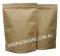 1Kg Stand Up Pouch Coffee Bags with Valve and Zip - All Kraft Paper