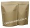750g Stand Up Pouch with Zip - All Kraft Paper