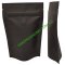 150G BLACK KRAFT PAPER STAND-UP POUCH WITH VALVE  
