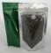 100g Stand Up Pouch Coffee Bags with Valve and Zip - Clear / Green
