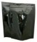 1Kg Stand Up Pouch with Zip - Solid Black