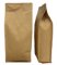 1Kg Side Gusset Coffee Bags with Valve (Quad Seal) - Kraft Paper